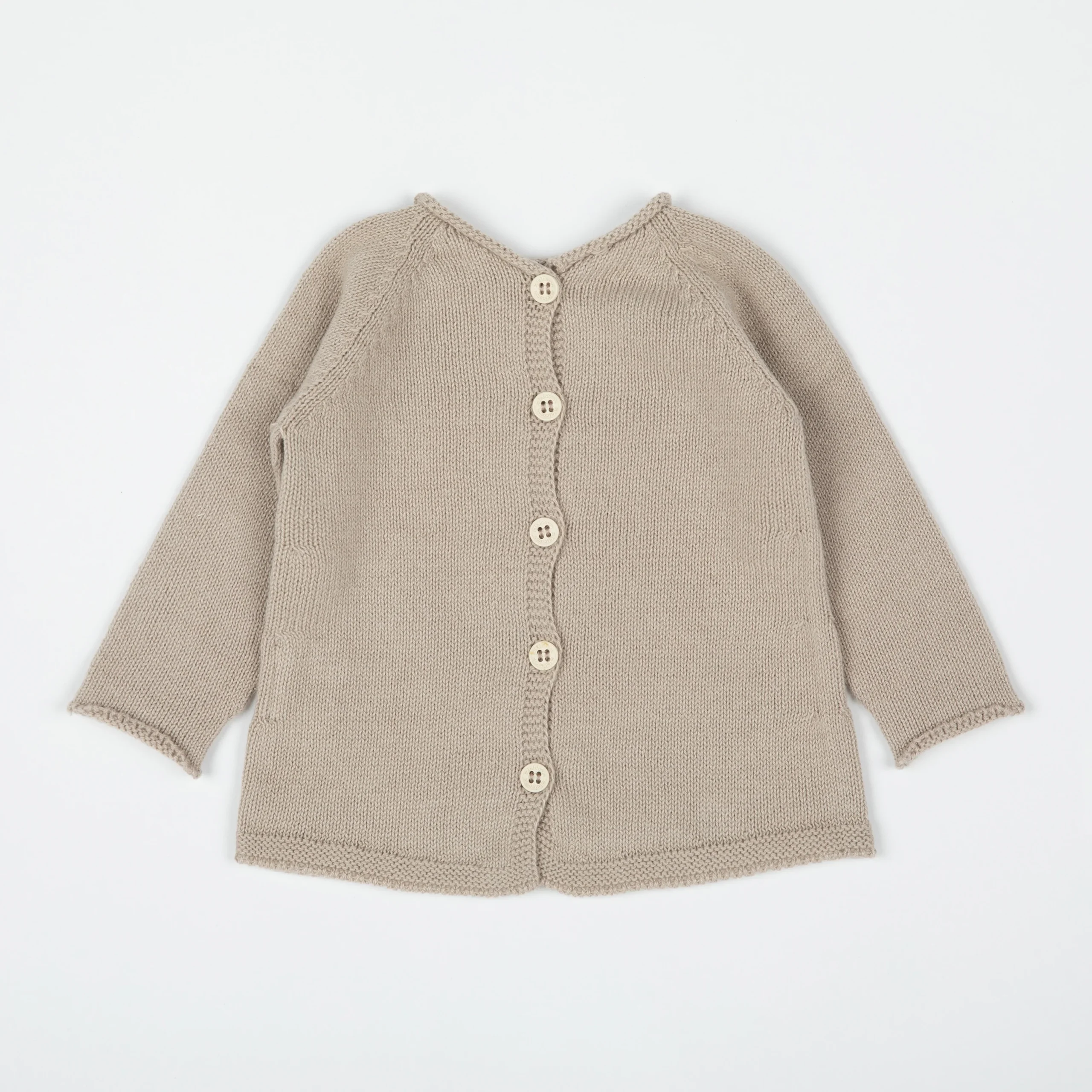 Top Basic Knit Beige - Imagen 3