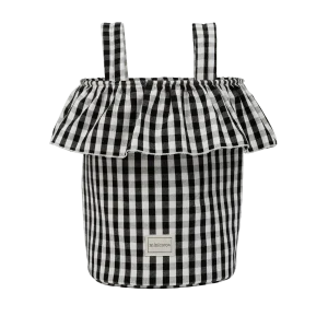 Basket Vichy - Black + White