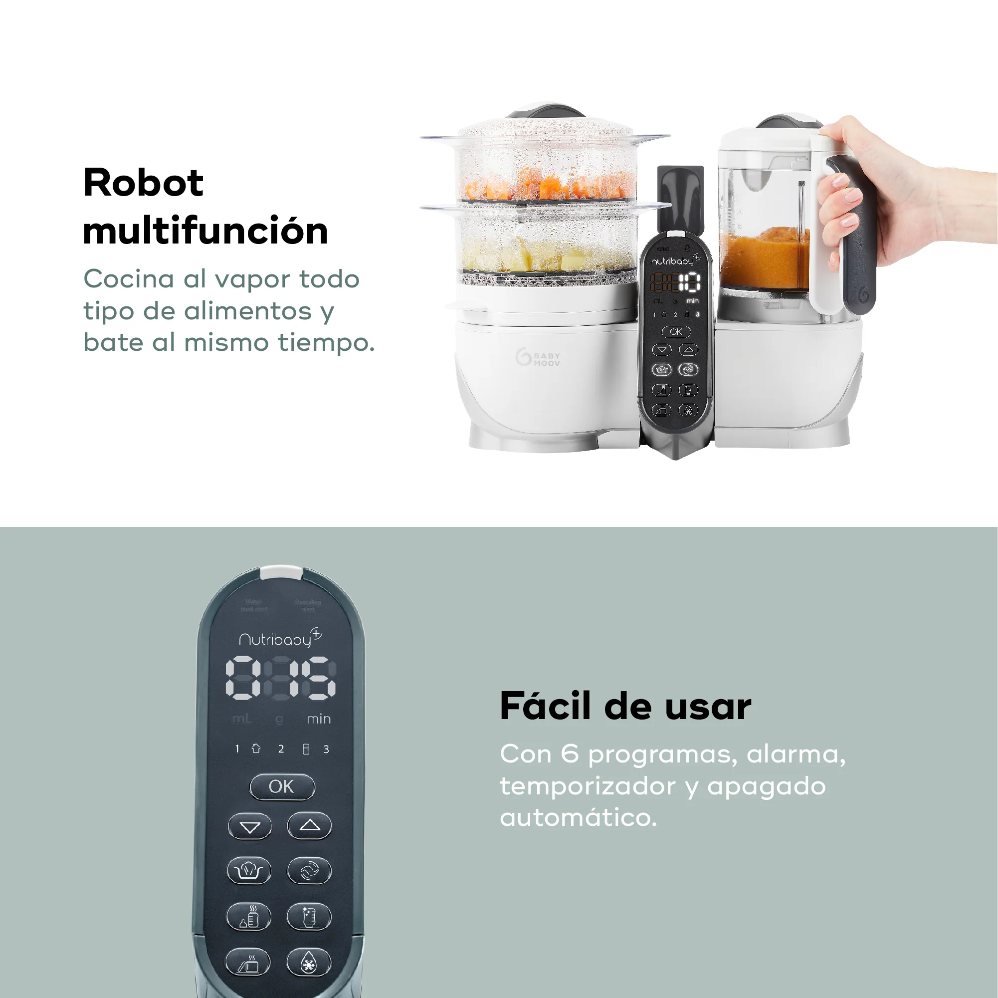 Pack especial: Robot de cocina + 3 Botes + 2 cucharas - Imagen 5