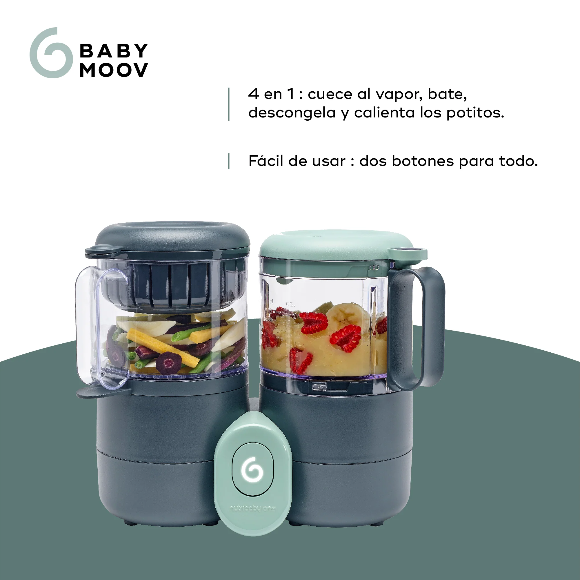Robot de Cocina Multifunción para Bebés Nutribaby One - Imagen 4