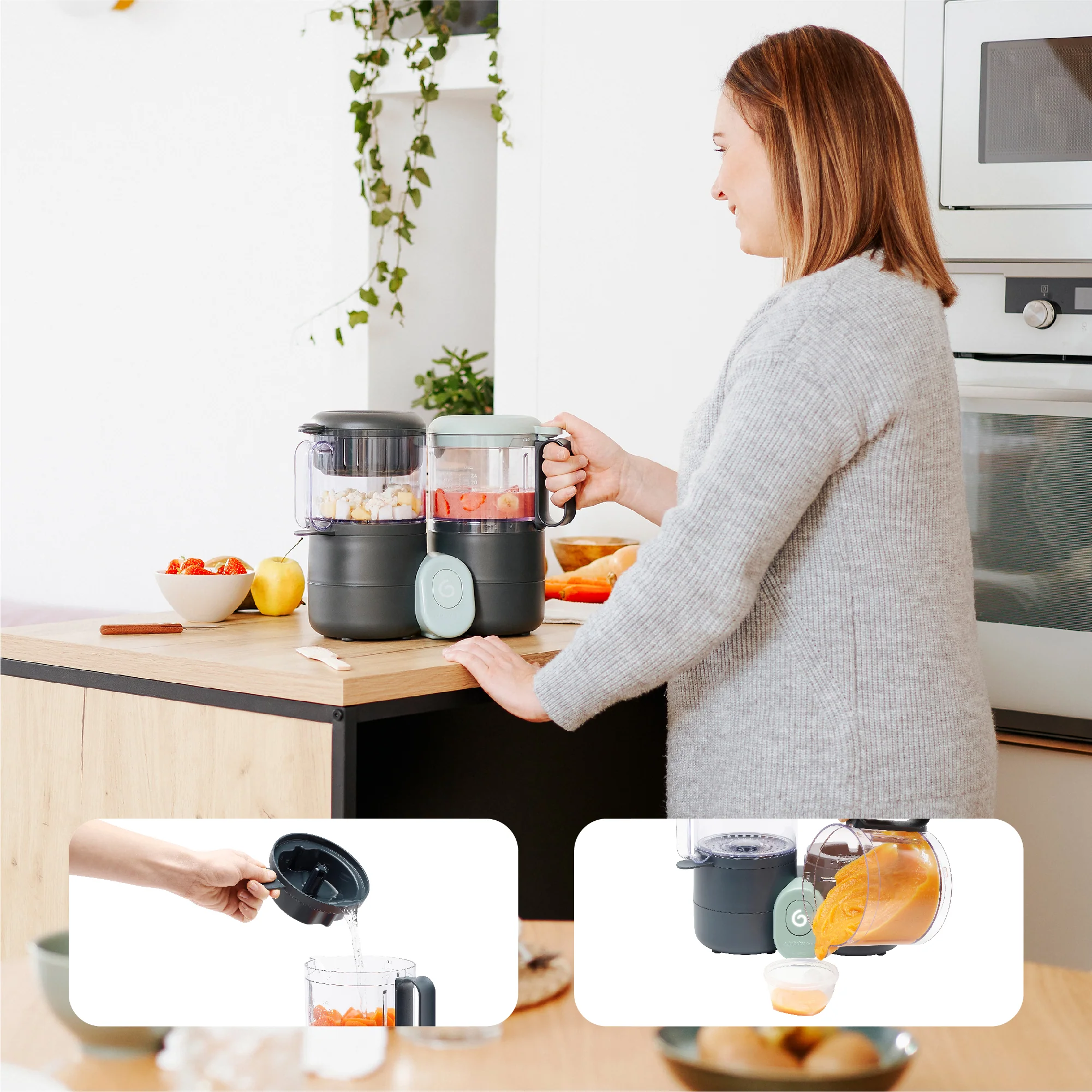 Robot de Cocina Multifunción para Bebés Nutribaby One - Imagen 7