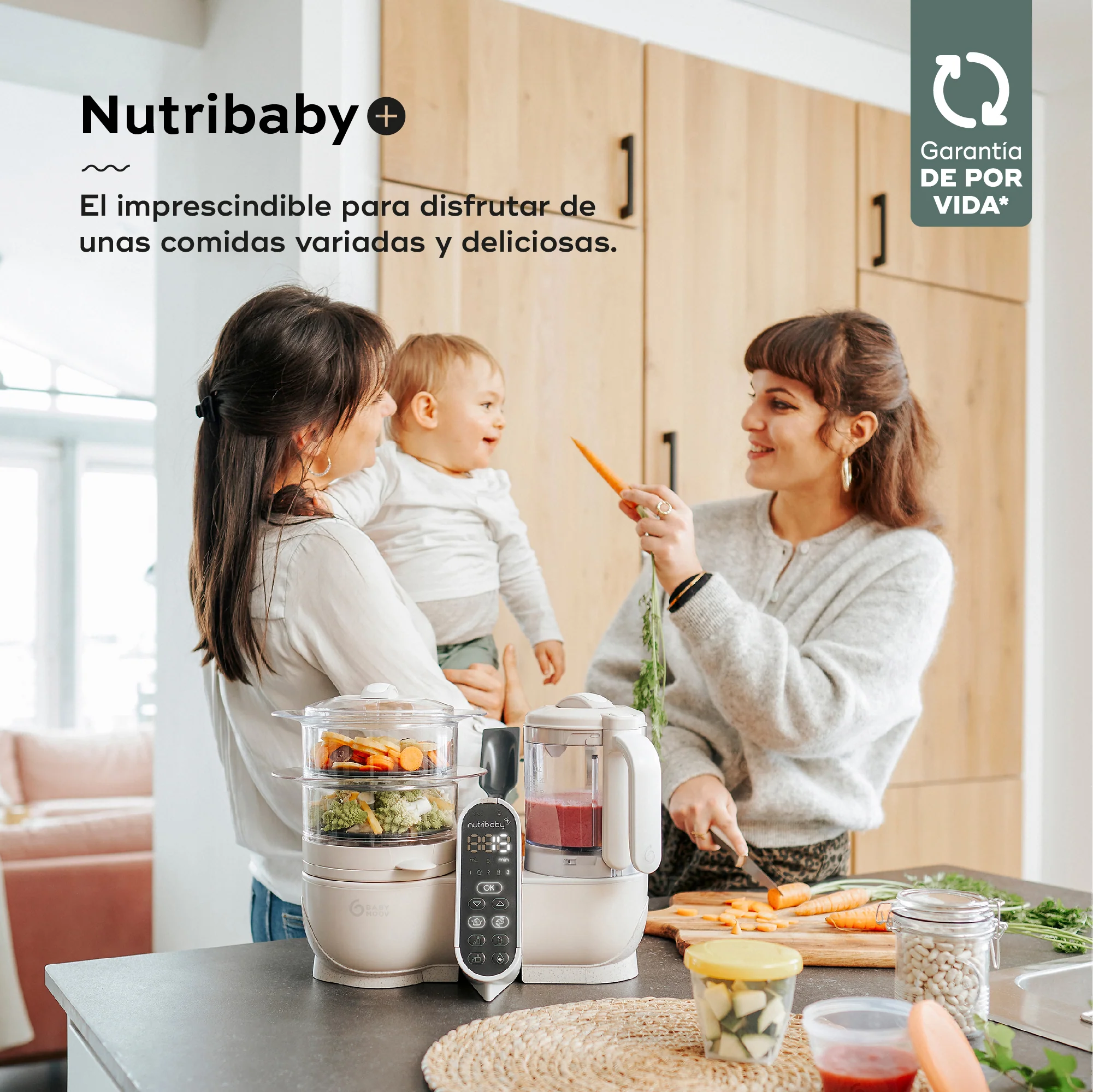 Robot de Cocina Multifunción para Bebés Nutribaby(+) - Imagen 4