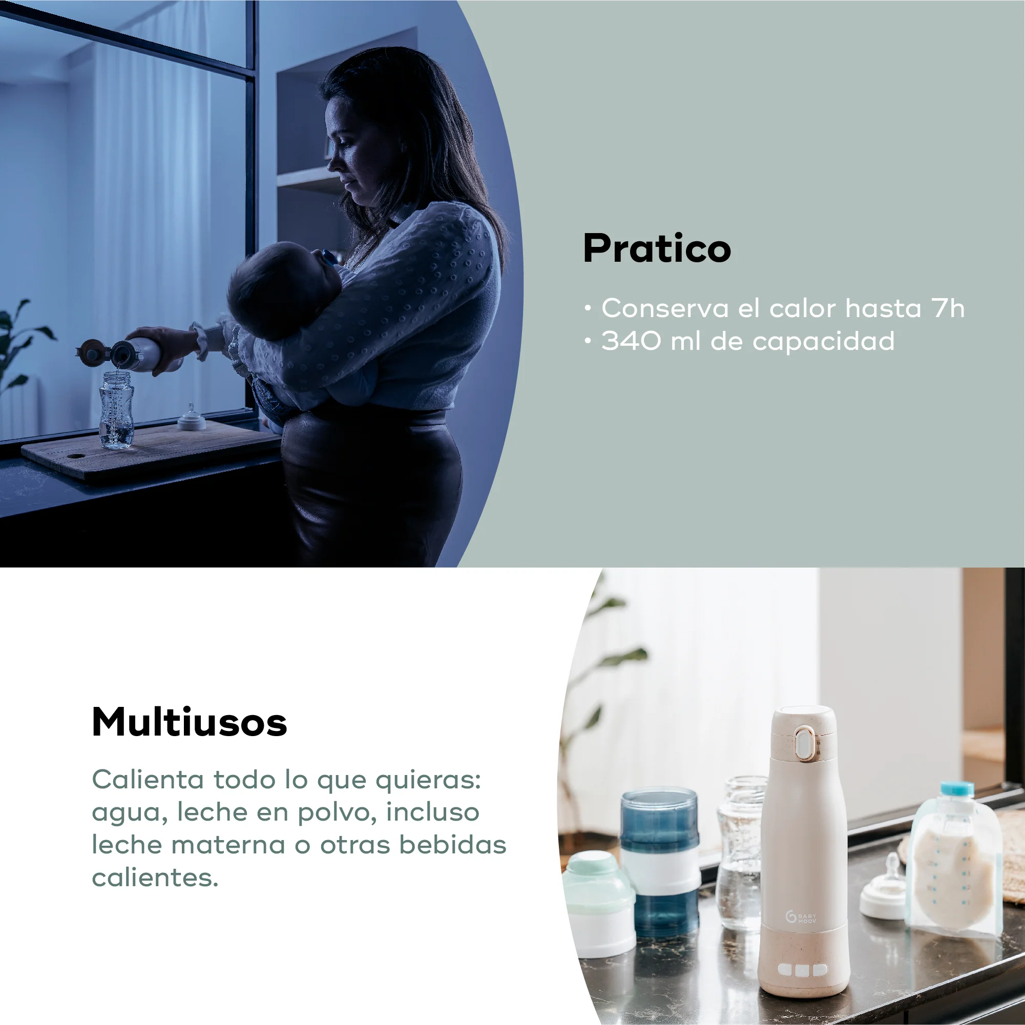 Calientabiberones transportable con batería Moov & Feed - Imagen 7