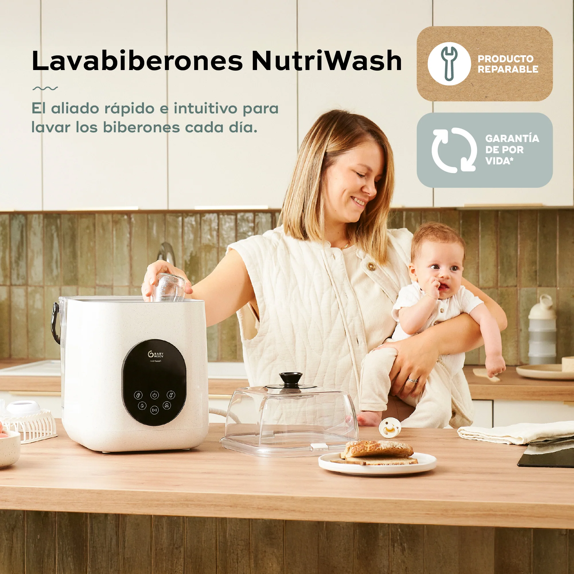 Lavabiberones NutriWash 4 en 1 - Imagen 3