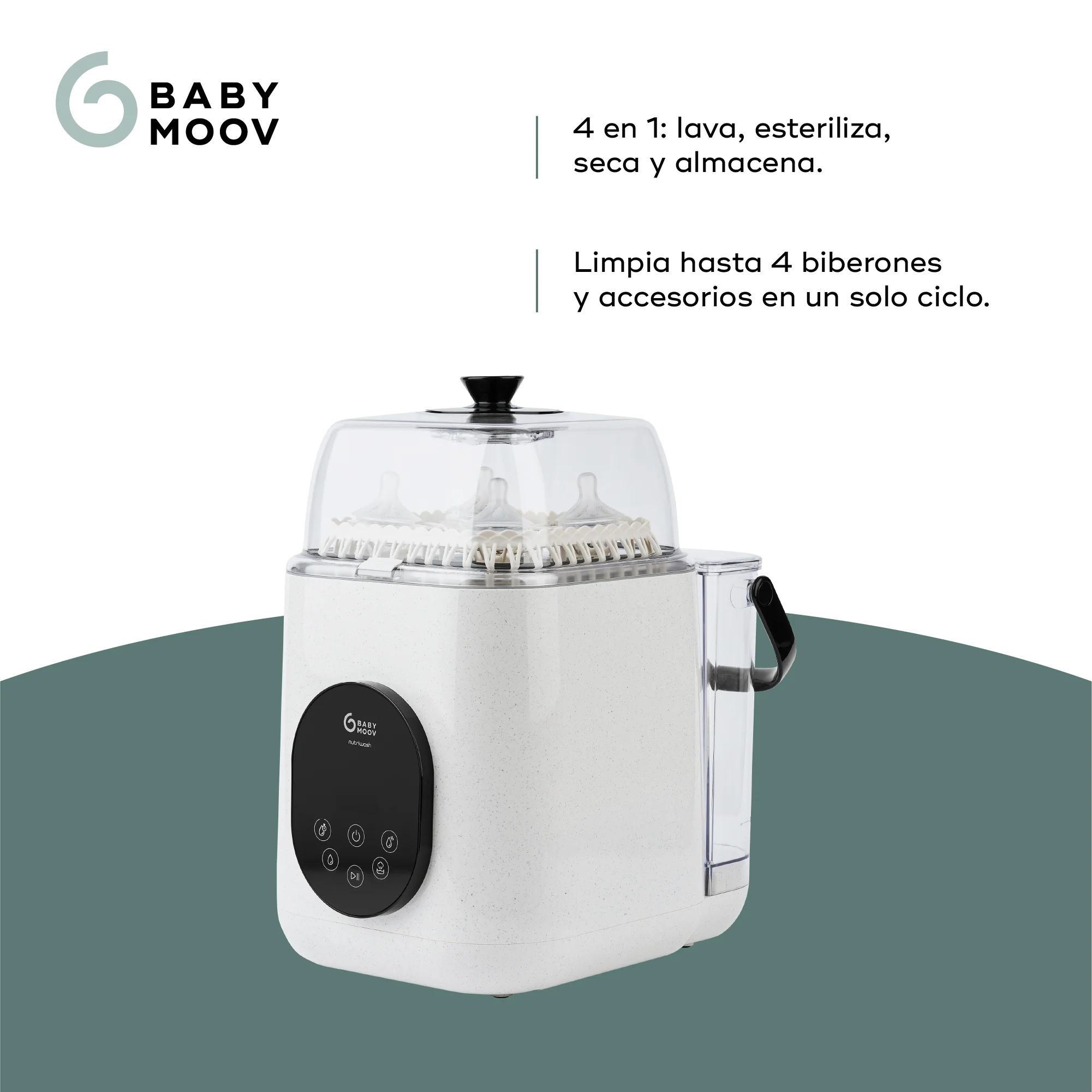 Lavabiberones NutriWash 4 en 1 - Imagen 4