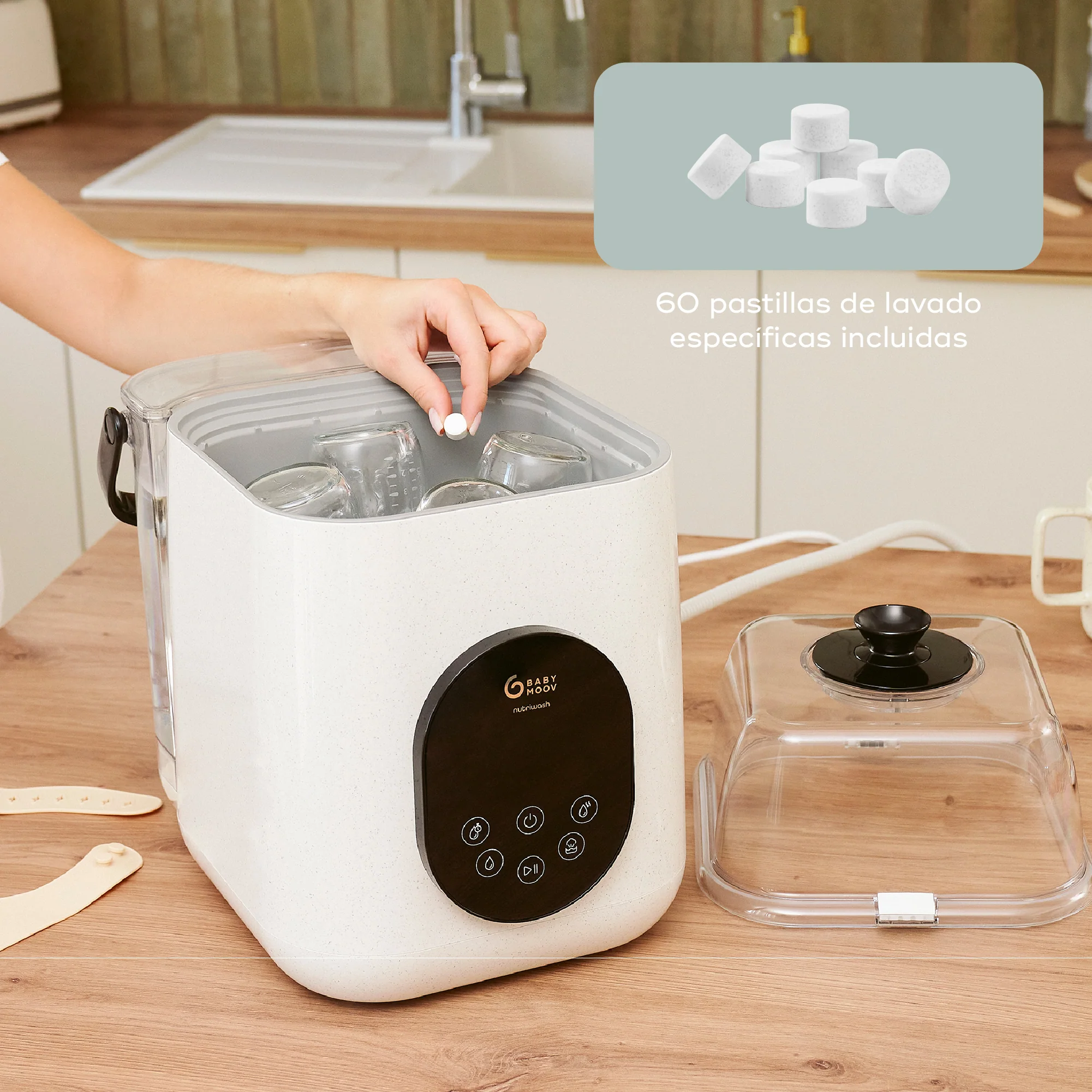 Lavabiberones NutriWash 4 en 1 - Imagen 8