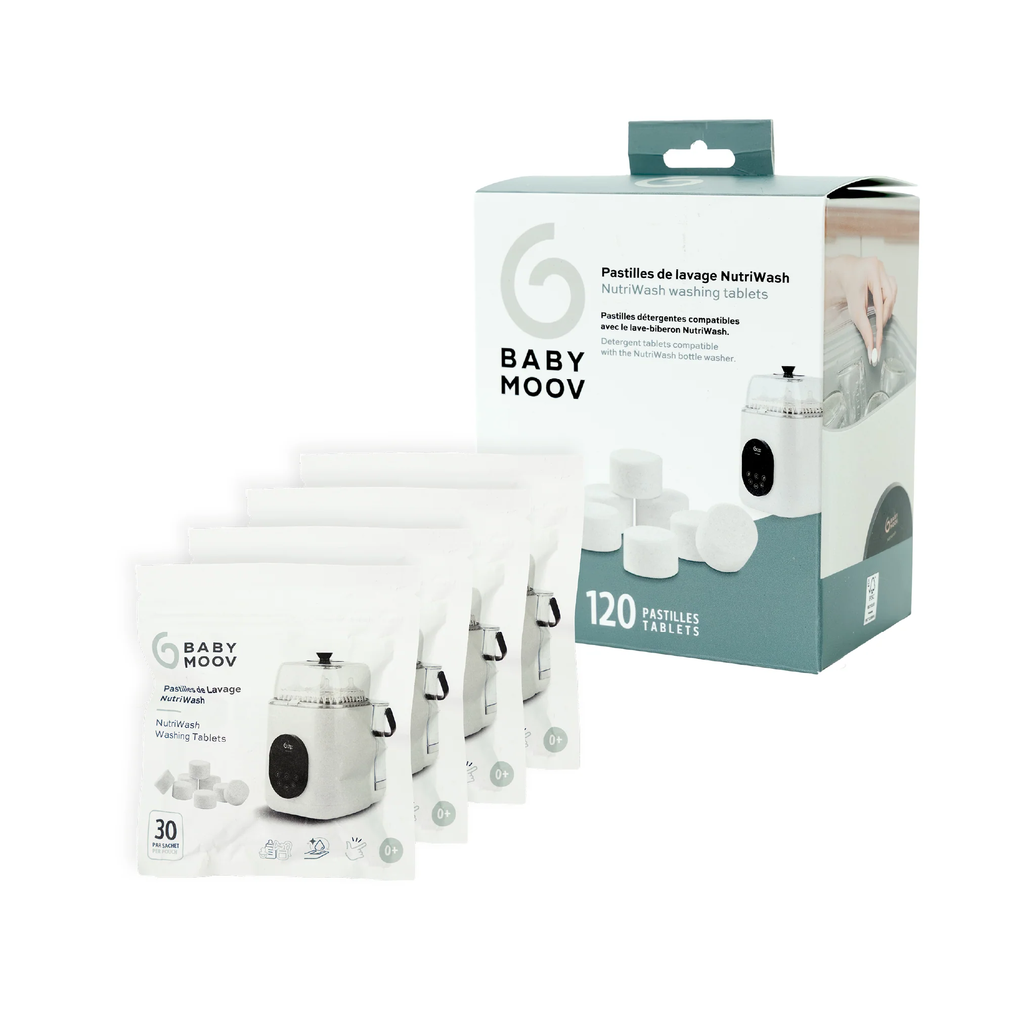 120 Pastillas de lavado NutriWash - Imagen 2