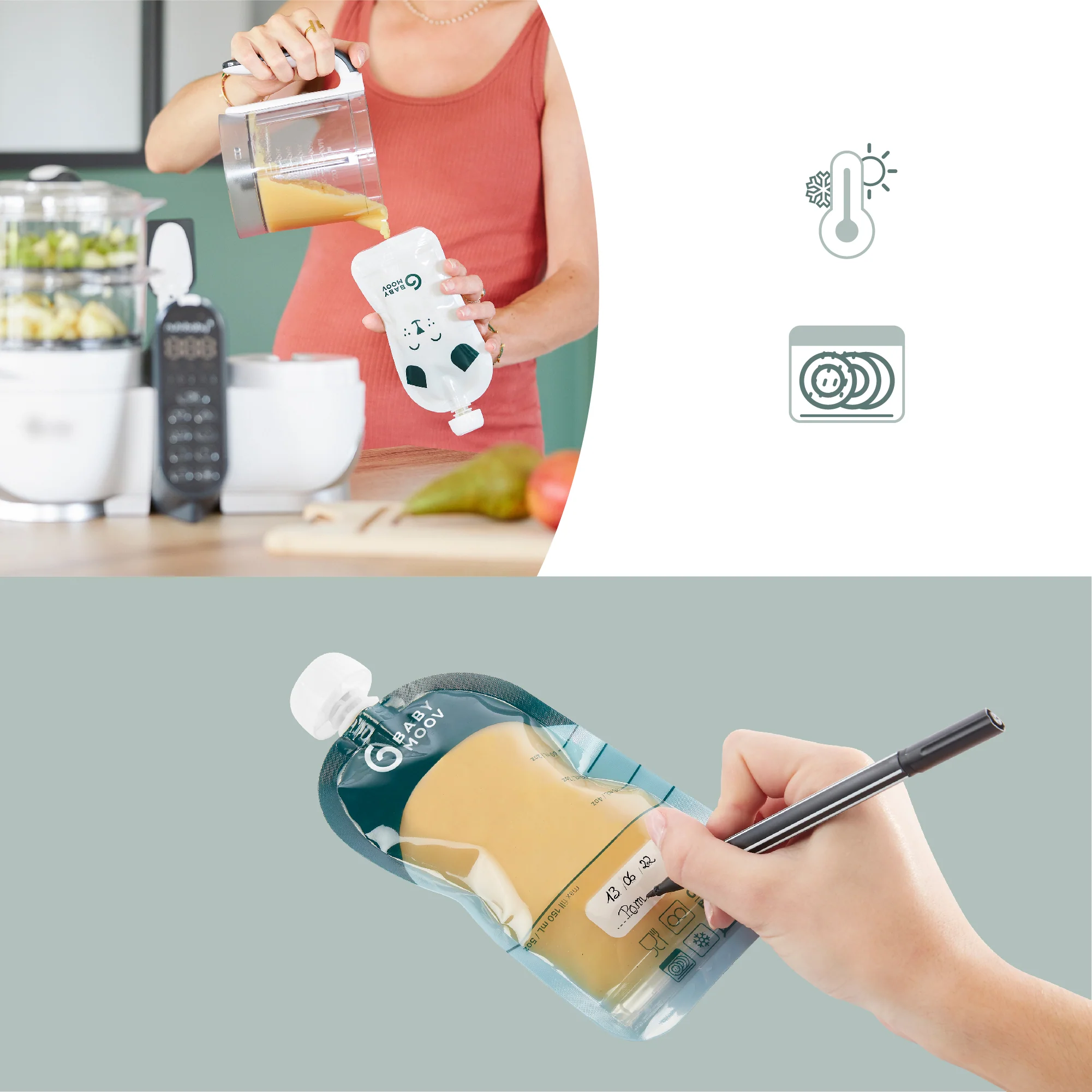 Cantimploras reutilizables Isy'Pouches - Imagen 5