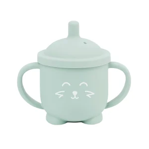 Taza con pajita de silicona Isy'Cup