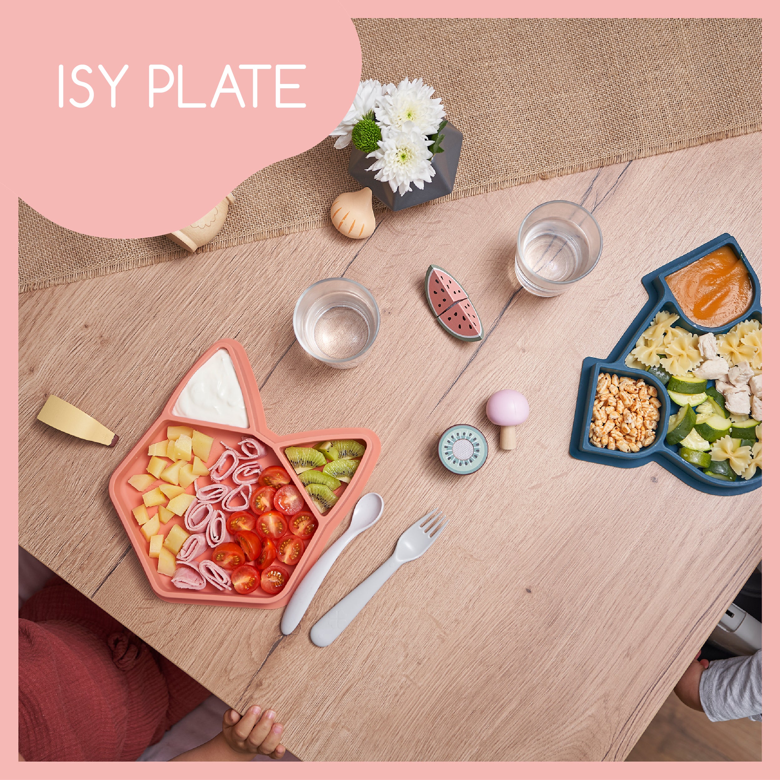Plato compartimentado de silicona Isy'Plate - Imagen 4