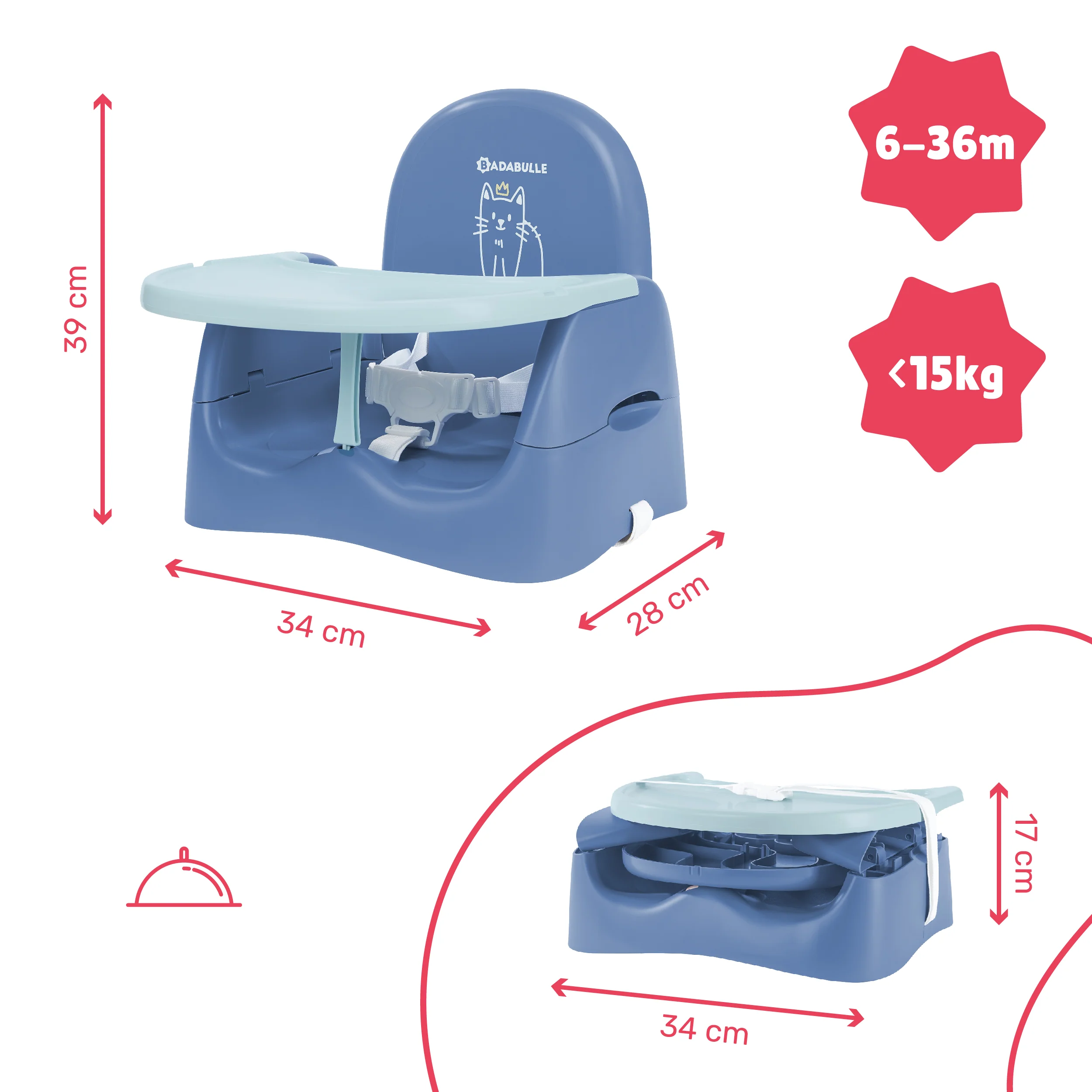 Alzador compacto de silla Gato - Imagen 7