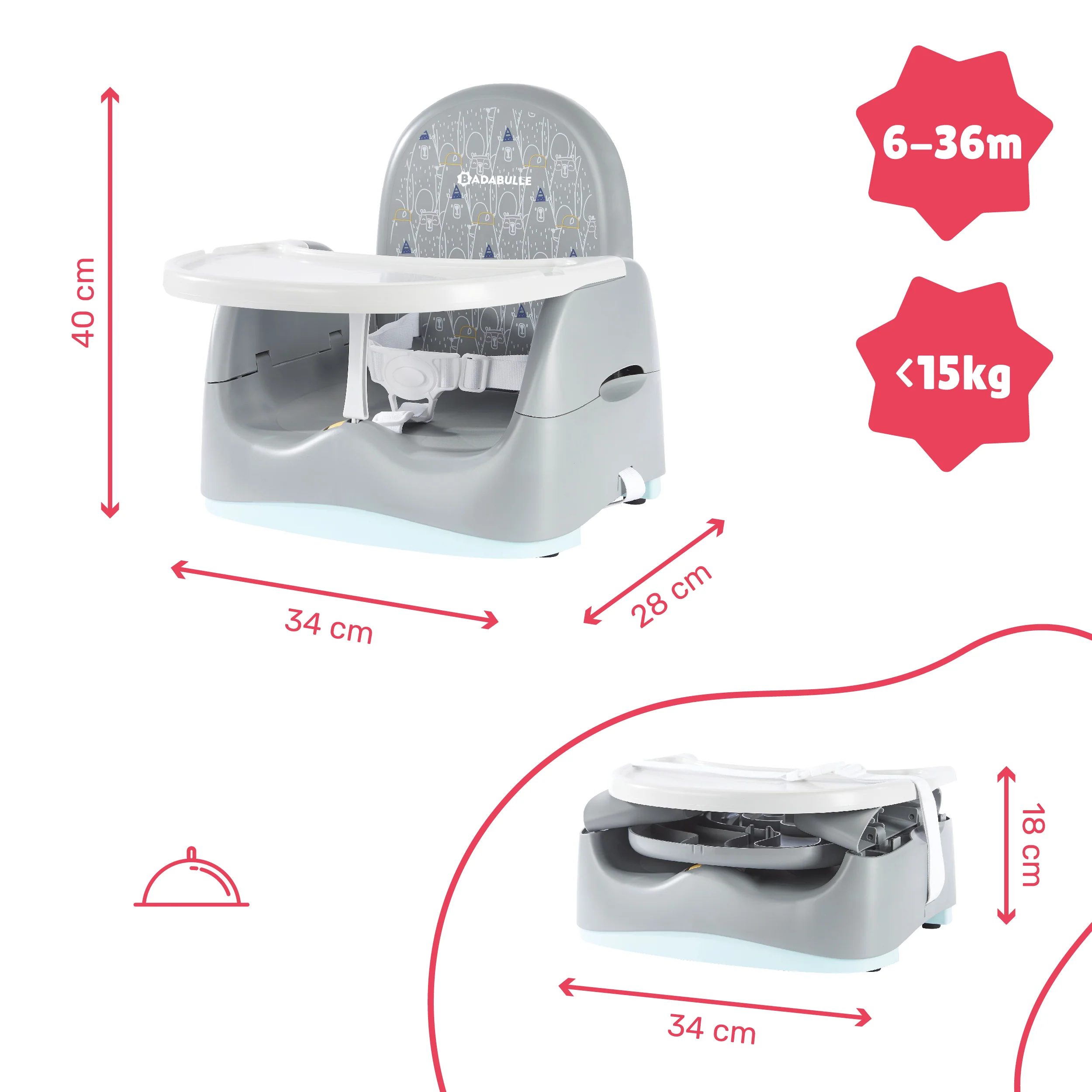 Alzador compacto de silla - Imagen 6
