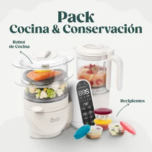 Robot de Cocina Multifunción para Bebés Nutribaby(+)
