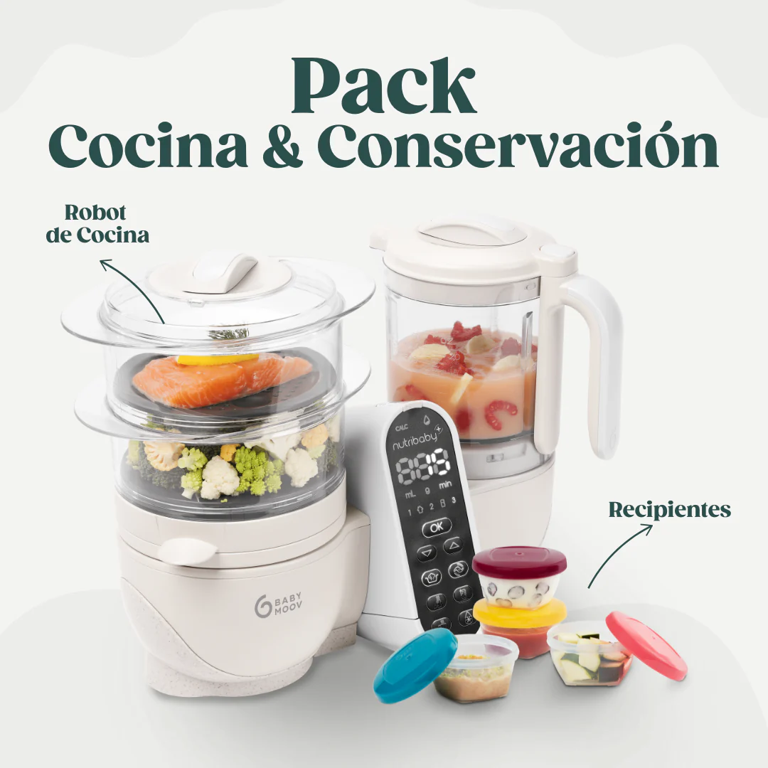 Robot de Cocina Multifunción para Bebés Nutribaby(+)