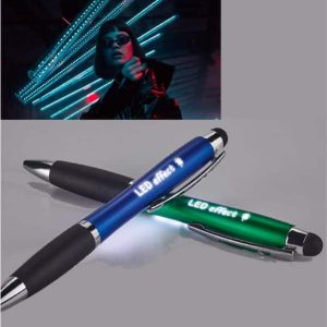 Bolígrafo logo retroiluminado