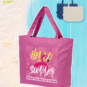 bolsa playa con neceser
