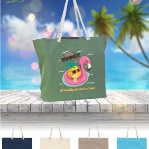 bolsa playa algodon