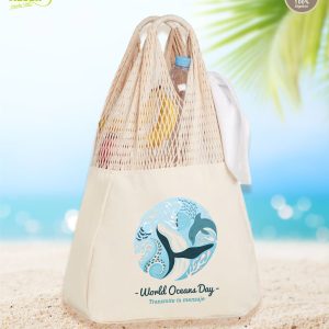 Bolsa rejilla playa