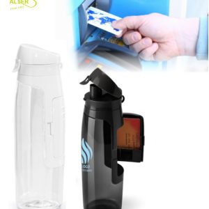 Botella original porta tarjetas TIVISSA