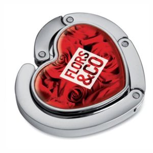 Cuelga Bolsos Forma Corazón