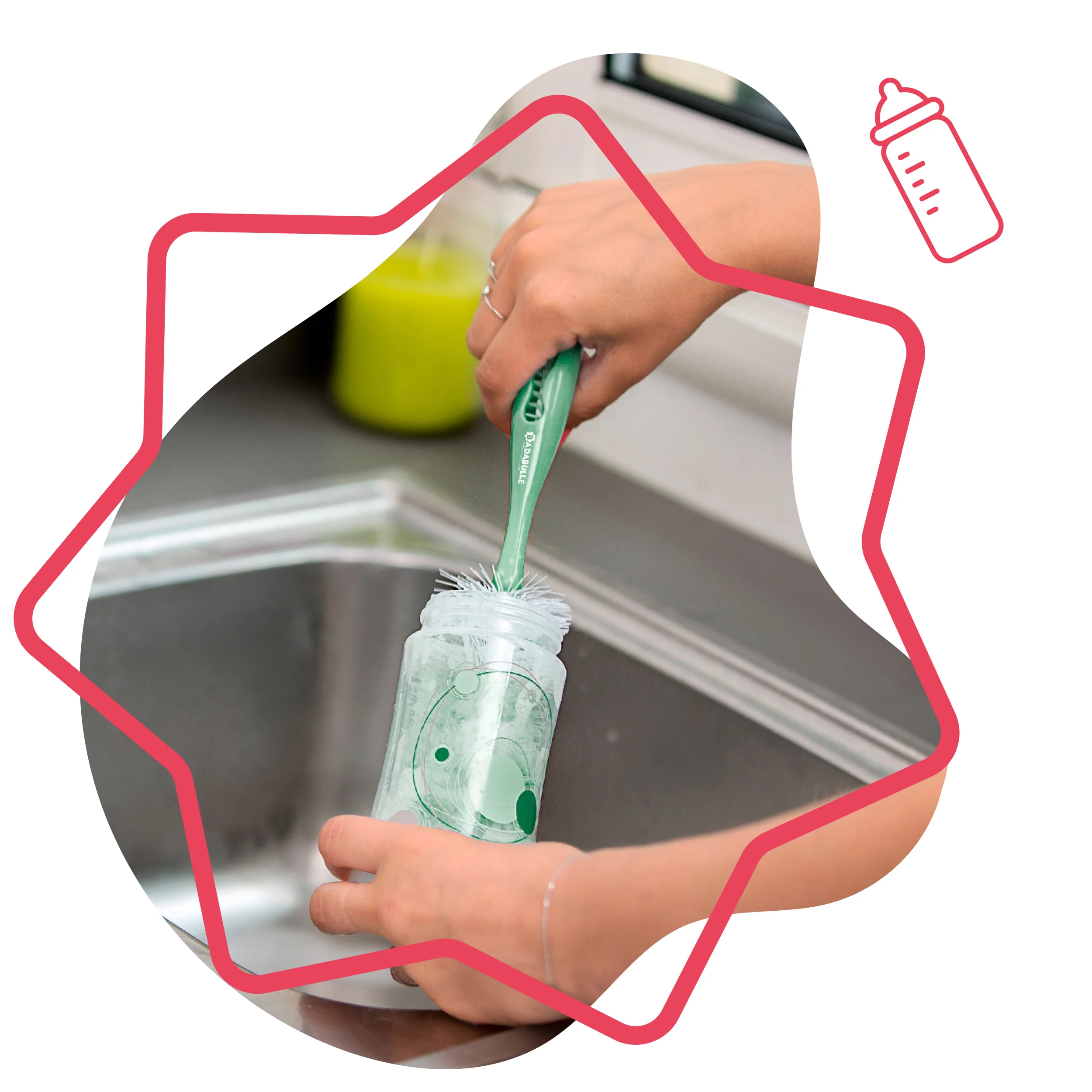 Escobilla para biberón y tetina - Imagen 3