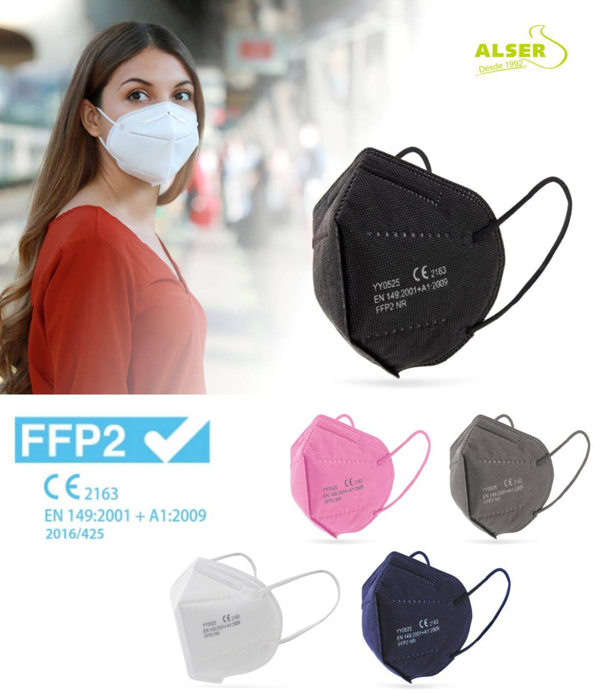 Mascarillas FFP2 Personalizadas