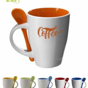 Taza con cuchara