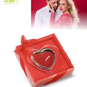 Vela corazón rojo LUMLOVE