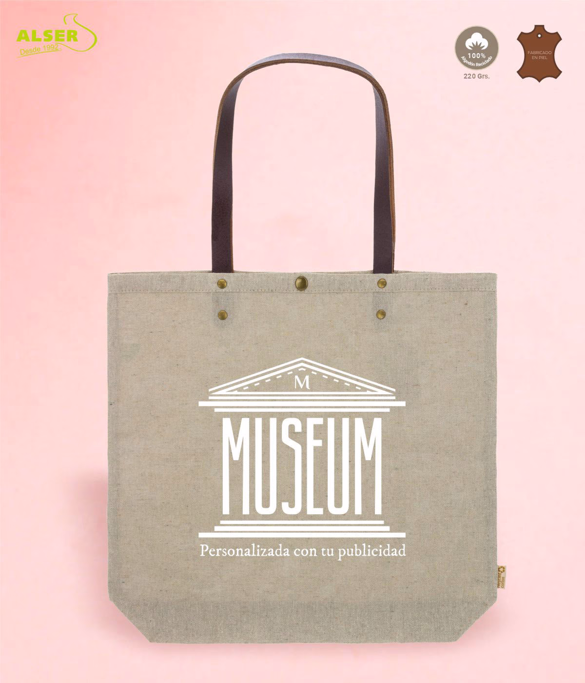 Bolsa Algodón Canvas Reciclado