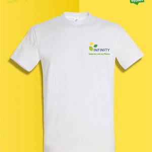 Camiseta Blanca Manga Corta