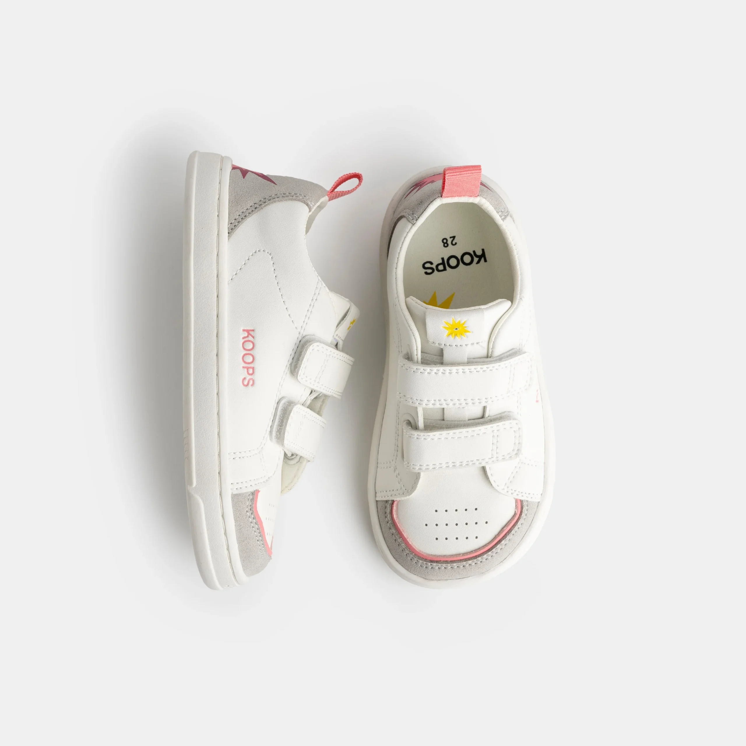 Deportivas Rafi Blanco/Rosa - Koops - Imagen 4