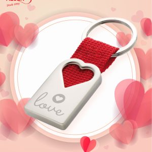 Llavero Metal Forma Corazón