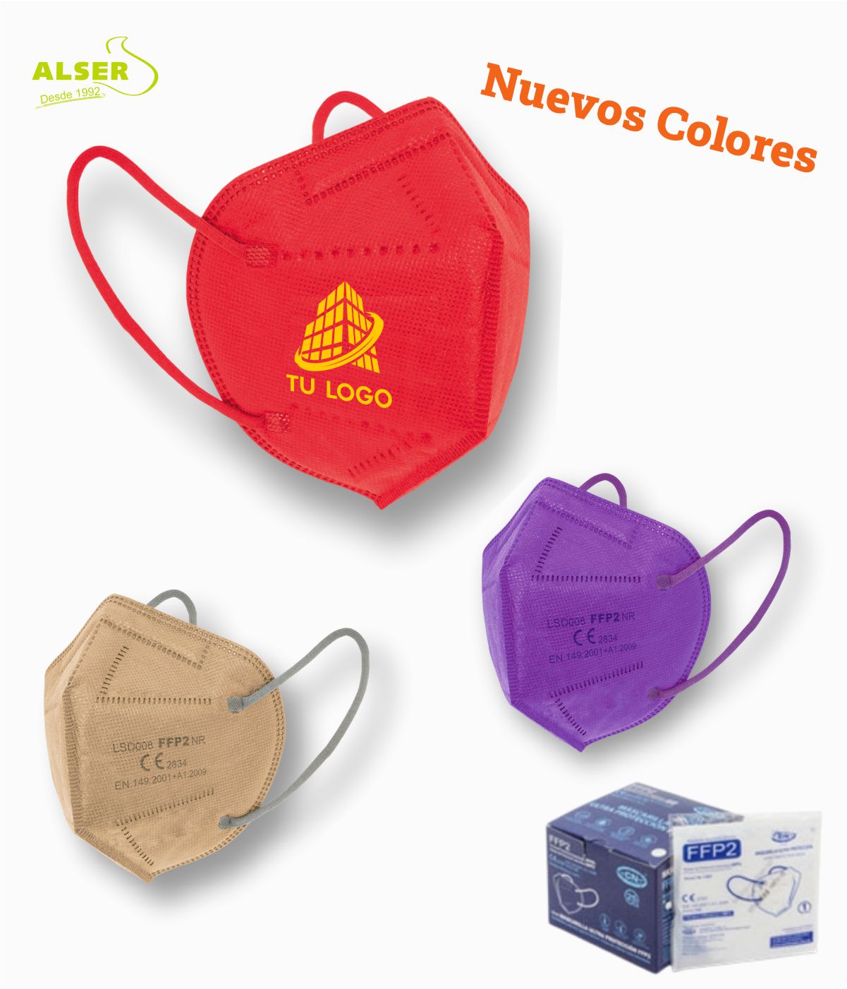 Mascarillas FFP2 Personalizadas - Imagen 3