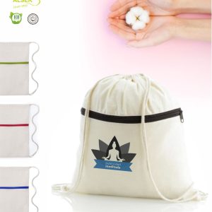 Mochila cuerdas cremallera ILLAR