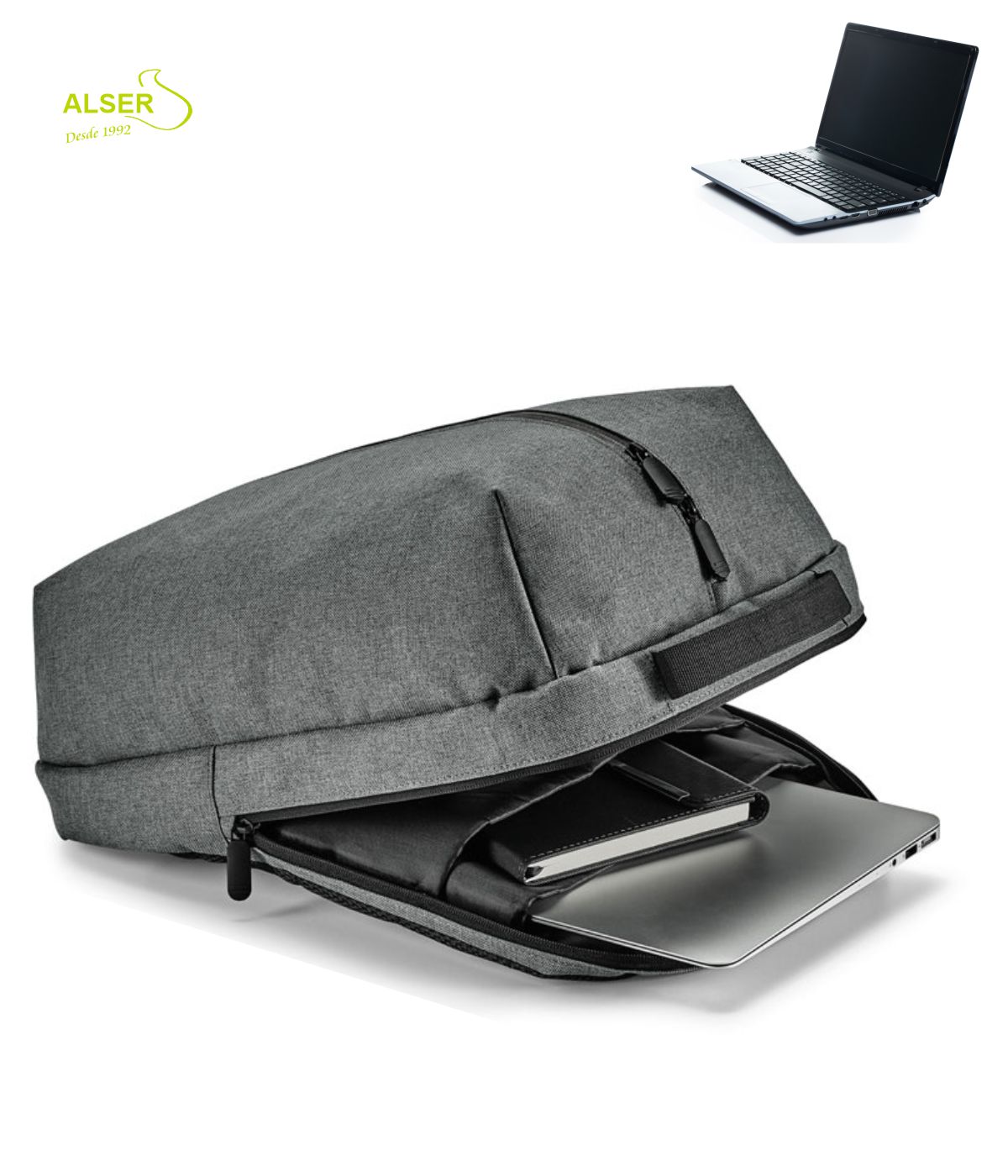 Mochila Apertura Frontal ALZO - Imagen 4