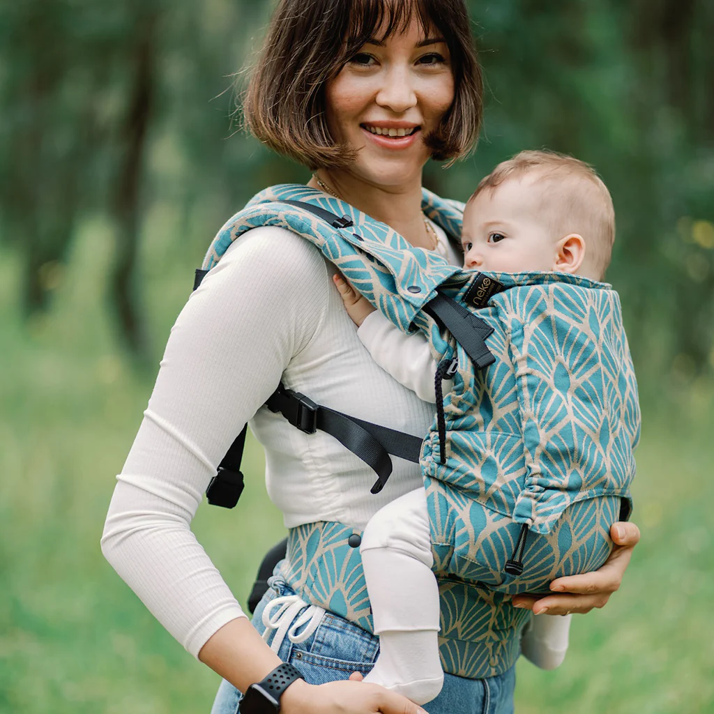 Mochila ergonómica Neko Smart Baby Kidonya Marina - Imagen 2