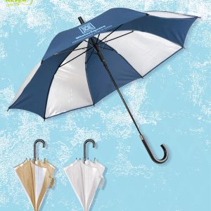 Paraguas transparente y color