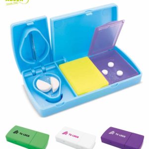 Pastillero con cutter