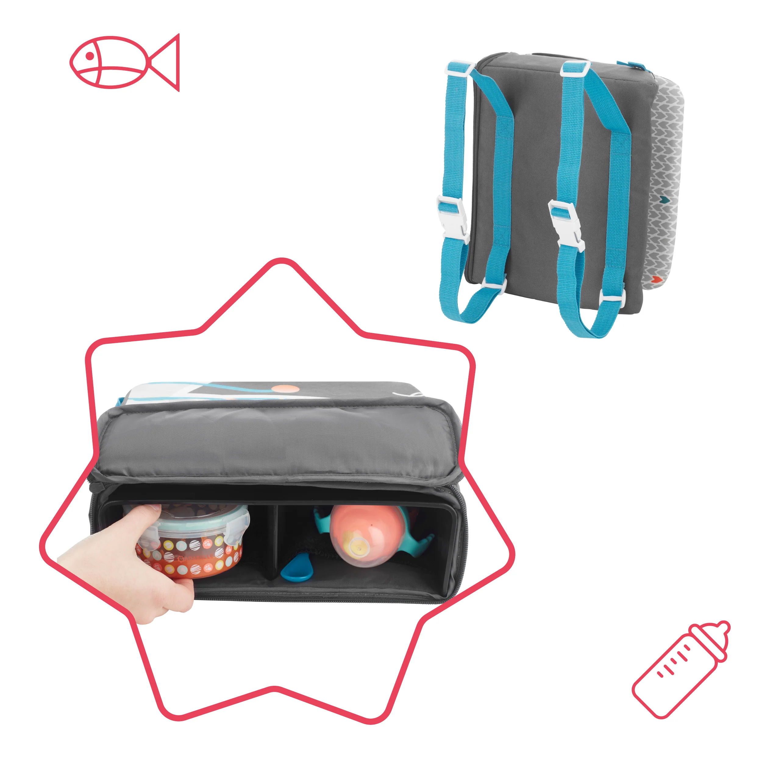 Alzador portátil de silla Yummy Travel - Imagen 5